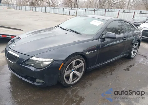 2010 BMW 650I из США, поврежденный, VIN WBAEA5C55ACV93679
